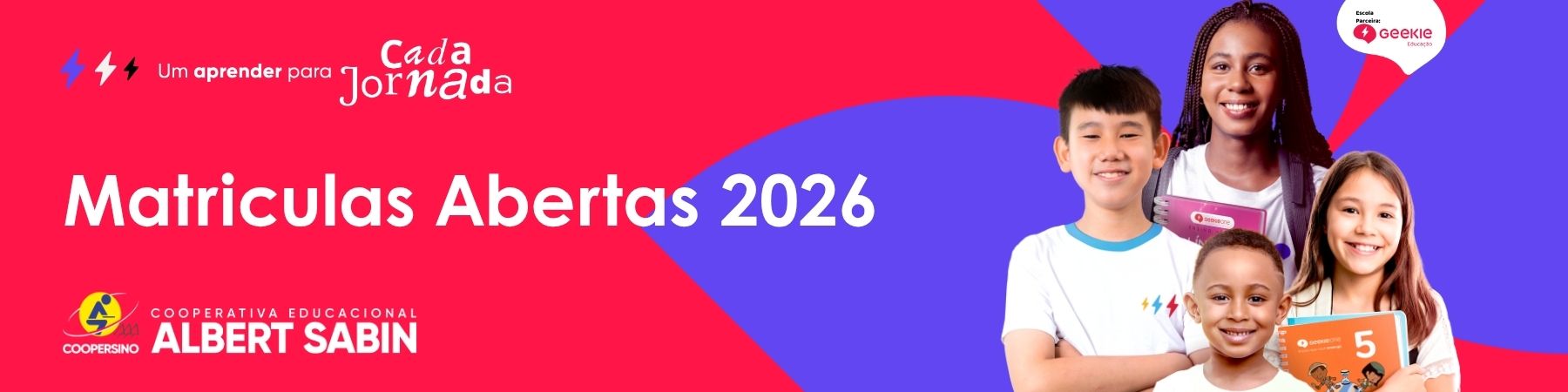 Matrículas Abertas 2026 - Coopersino